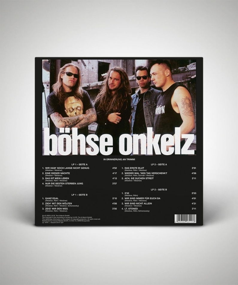 Wir Ham Noch Lange Nicht Genug (2021 Reissue, 2 LPs) von Böhse Onkelz - CeDe.ch
