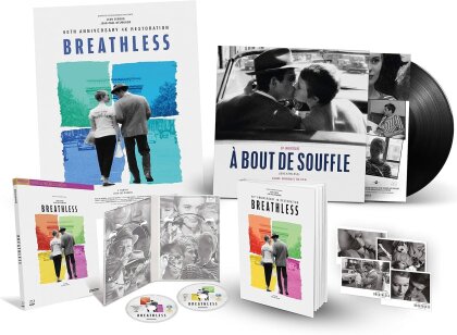 Breathless (1960) (b/w, 60th Anniversary Collector's Edition, Limited Edition, 4K Ultra HD + Blu-ray)