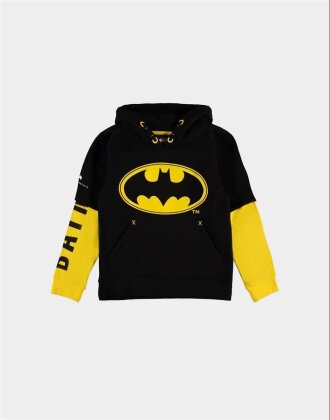 Warner - Batman Logo - Double Sleeve Boys Hoodie