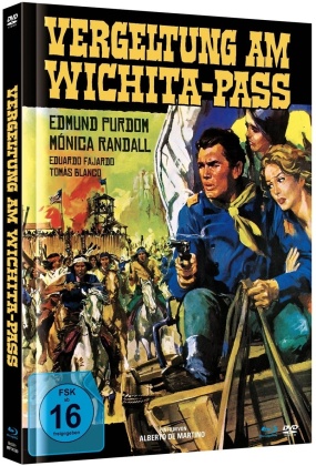 Vergeltung Am Wichita-Pass (1965) (Cover A, Limited Edition, Mediabook, Blu-ray + DVD)