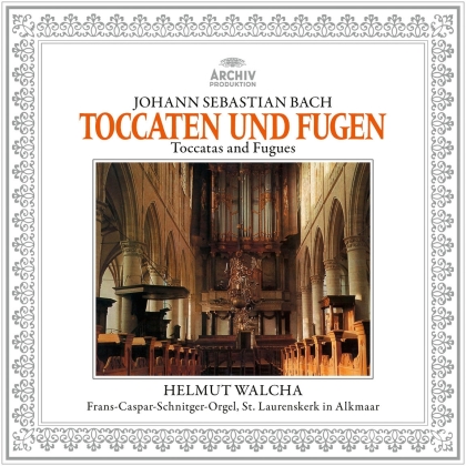Johann Sebastian Bach (1685-1750) & Helmut Walcha - Toccata And Fugue, BWV565, 540, 538 & 564 (LP)