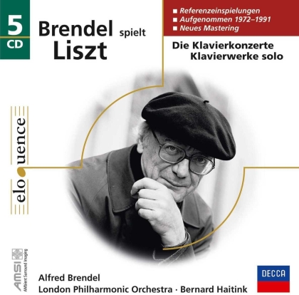 Franz Liszt (1811-1886), Bernard Haitink, Alfred Brendel & London Philharmonic Orchestra - Brendel Spielt Liszt (5 CDs)