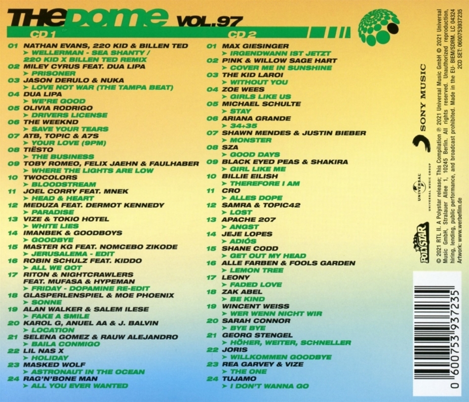 The Dome Vol. 97 (2 CDs) CeDe.ch