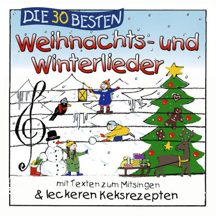 S. Sommerland, K. Gluck & Die Kita-Frösche - Die 30 Besten Weihnachts- Und Winterlieder