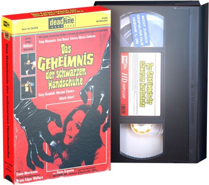 Das Geheimnis der schwarzen Handschuhe (1970) (VHS Retro Edition, Limited Edition, Blu-ray + DVD)