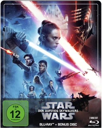 Star Wars - Episode 9 - Der Aufstieg Skywalkers (2019) (Limited Edition, Steelbook, 2 Blu-rays)