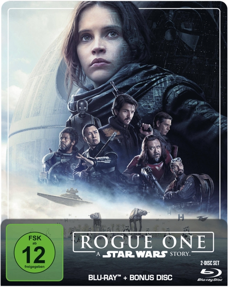 Rogue One - A Star Wars Story (2016) (Limited Edition, Steelbook, 2 Blu-rays)