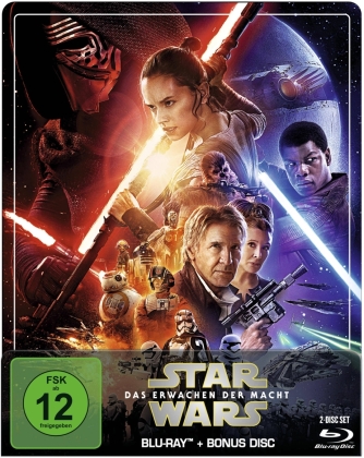 Star Wars - Episode 7 - Das Erwachen der Macht (2015) (Edizione Limitata, Steelbook, 2 Blu-ray)
