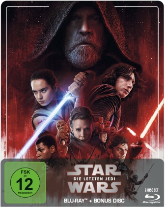 Star Wars - Episode 8 - Die letzten Jedi (2017) (Limited Edition, Steelbook, 2 Blu-rays)