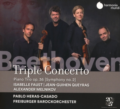 Ludwig van Beethoven (1770-1827), Pablo Heras-Casado, Isabelle Faust, Jean-Guihen Queyras, … - Triple Concerto