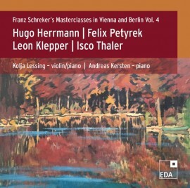 Franz Schreker (1878-1934), Hugo Herrmann, Felix Petyrek, Leon Klepper, Isco Thaler, … - Franz Schreker 4