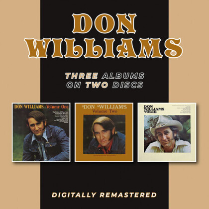 Don Williams - Volume 1 & Volume 2, & Volume 3 (2 CDs)