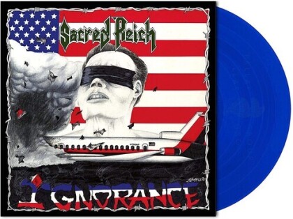 Sacred Reich - Ignorance (2021 Reissue, Metal Blade Records, Blue Vinyl, LP)