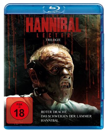 Hannibal Lecter Trilogie - Roter Drache / Das Schweigen der Lämmer / Hannibal (3 Blu-rays)