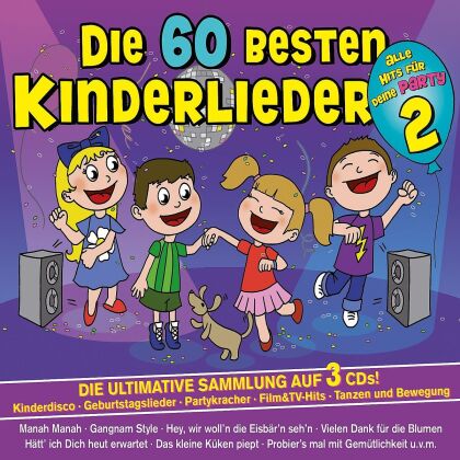 Familie Sonntag - Die 60 Besten Kinderlieder Vol. 2 - Partylieder (3 CDs)