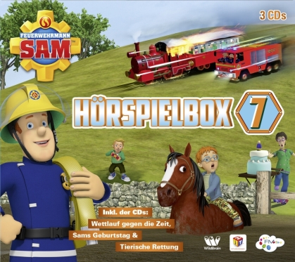 Feuerwehrmann Sam - Hörspielbox 7 (3 CDs)