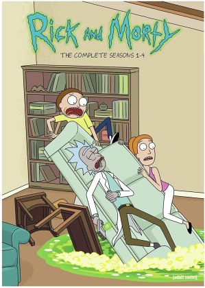 Rick and Morty - Seasons 1-4 (8 DVDs)