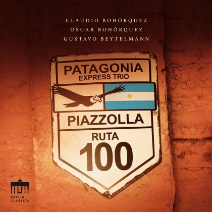 Claudio Bohorquez, Oscar Bohorquez, Gustavo Beytelman & Astor Piazzolla (1921-1992) - Patagonia Express Trio - Piazzolla Ruta 100