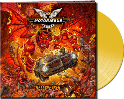 Motorjesus - Hellbreaker (Limited Edition, Clear Yellow Vinyl, LP)