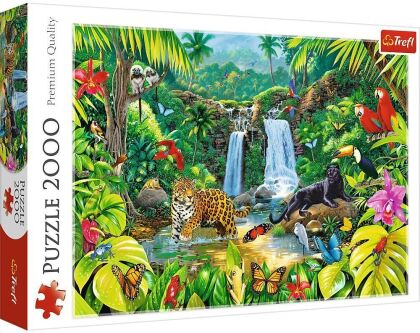 Tropischer Wald - 2000 Teile Puzzle