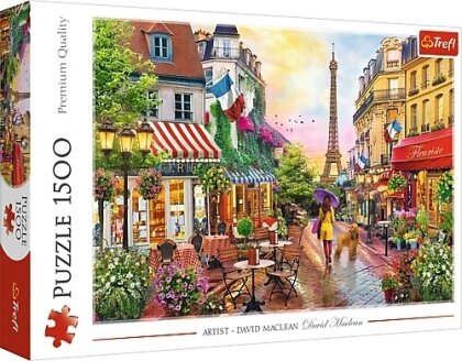 Charmantes Paris - 1500 Teile Puzzle