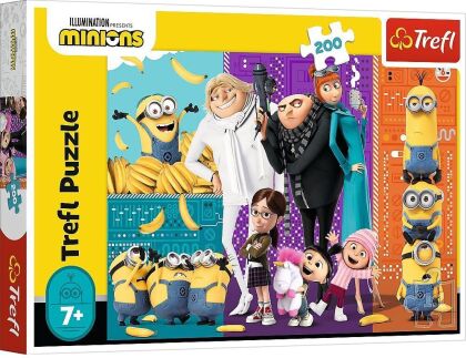 Minions - 200 Teile Puzzle