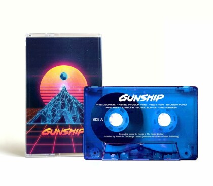 Gunship - --- (2021 Reissue, Transparent Blue MC)