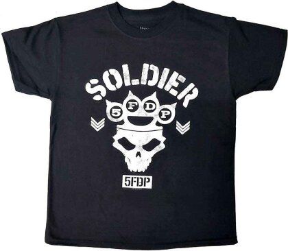 Five Finger Death Punch Kids T-Shirt - Soldier