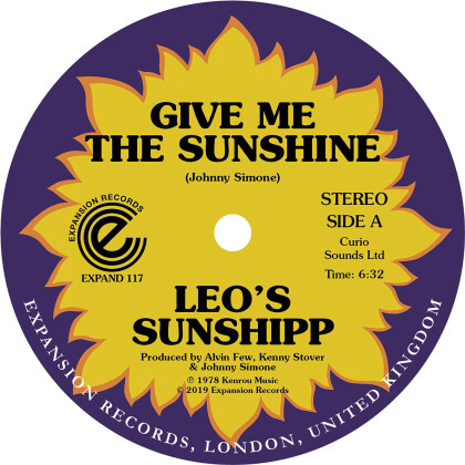 Leo's Sunshipp - Give Me The Sunshine / I'M Back For More (2021 Reissue, 12" Maxi)