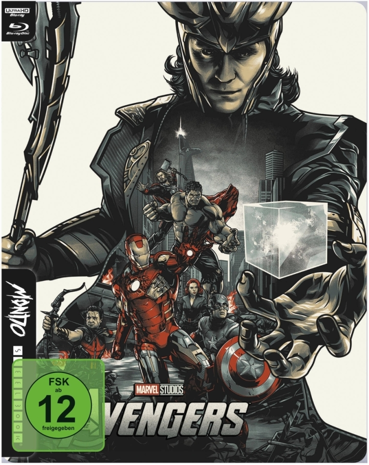 The Avengers (2012) (Mondo, Limited Edition, Steelbook, 4K Ultra HD + Blu-ray)