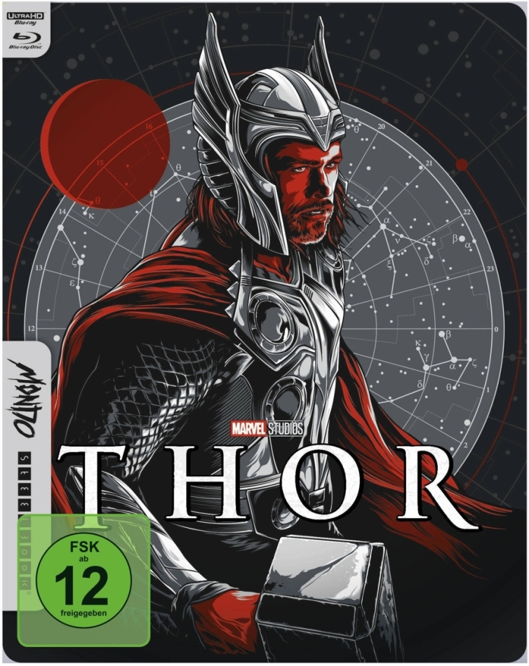Thor (2011) (Mondo, Limited Edition, Steelbook, 4K Ultra HD + Blu-ray)