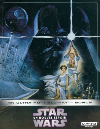 Star Wars - Episode 4 - Un nouvel espoir / A New Hope (1977) (Edizione Limitata, Steelbook, 4K Ultra HD + 2 Blu-ray)