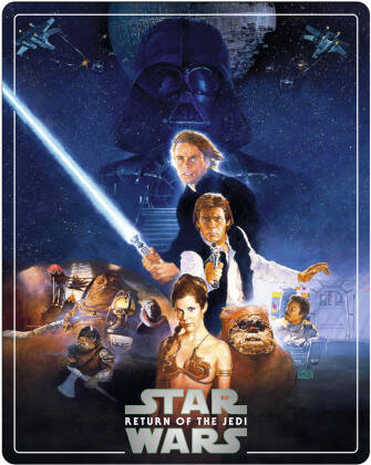 Star Wars - Episode 6 - Le retour du Jedi / Return of the Jedi (1983) (Edizione Limitata, Steelbook, 4K Ultra HD + 2 Blu-ray)