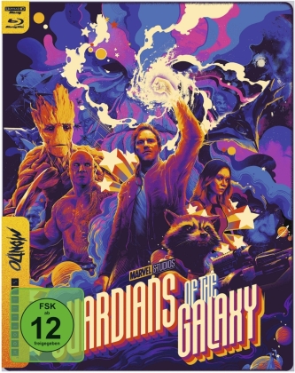 Guardians of the Galaxy (2014) (Mondo, Édition Limitée, Steelbook, 4K Ultra HD + Blu-ray)