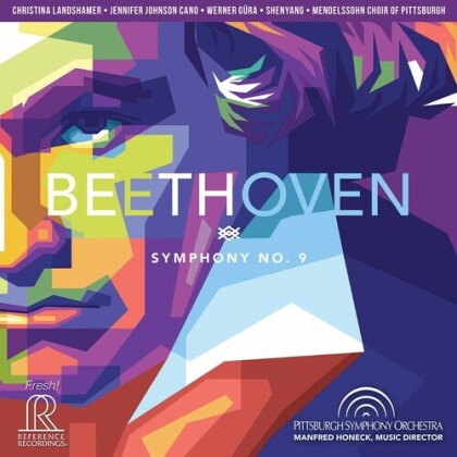 Pittsburgh Symphony Orchestra, Ludwig van Beethoven (1770-1827), Manfred Honeck & Christina Landshamer - Symphony 9 (Hybrid SACD)