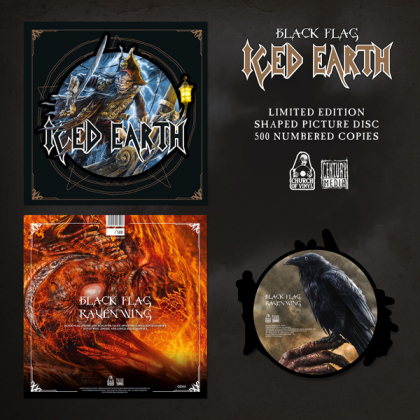 Iced Earth - Black Flag (Shaped Picture Disc, 12" Maxi)