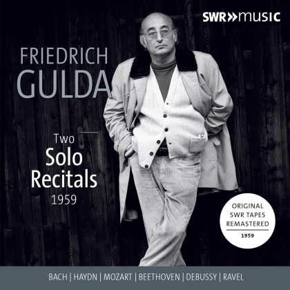 Johann Sebastian Bach (1685-1750), Joseph Haydn (1732-1809), Wolfgang Amadeus Mozart (1756-1791), Ludwig van Beethoven (1770-1827), … - Two Solo Recitals 1959 (3 CDs)