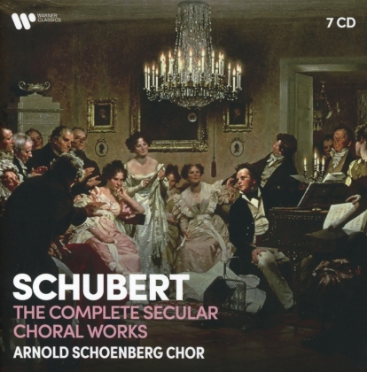 Arnold Schönberg Chor & Franz Schubert (1797-1828) - Complete Secular Choral Works (7 CDs)