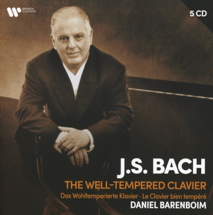 Johann Sebastian Bach (1685-1750) & Daniel Barenboim - Das Wohltemperierte Klavier (2021 Reissue, Warner, Collectors Edition, 5 CDs)