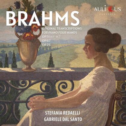 Johannes Brahms (1833-1897), Stefania Redaelli & Gabriele Dal Santo - Original Transcriptions For Piano 4 Hands