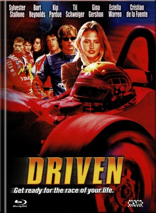 Driven (2001) (Cover D, Limited Edition, Mediabook, Blu-ray + DVD)