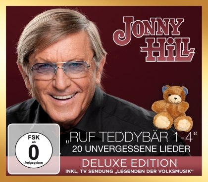 Jonny Hill - Ruf Teddybär 1-4 - 20 unvergessene Lieder (Deluxe Edition, CD + DVD)