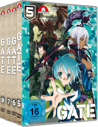 Gate - Vol. 5-8 (Bundle, 4 DVDs)