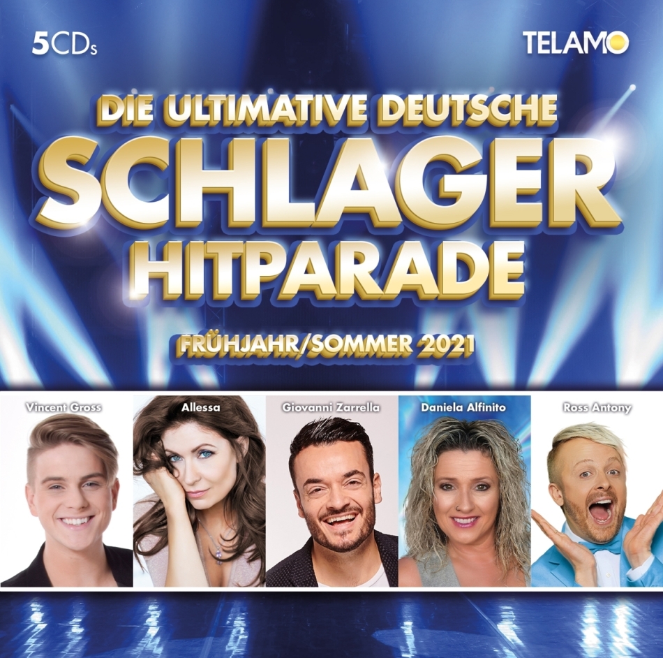 Die ultimative dt.Schlager Hitparade: Frühjahr/Sommer (5 CDs)