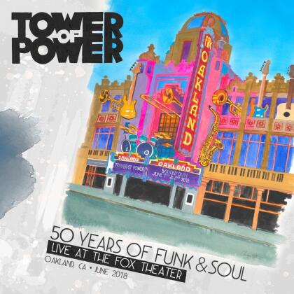 Tower Of Power - 50 Years Of Funk & Soul: Live At the Fox Theatre (3 LPs)