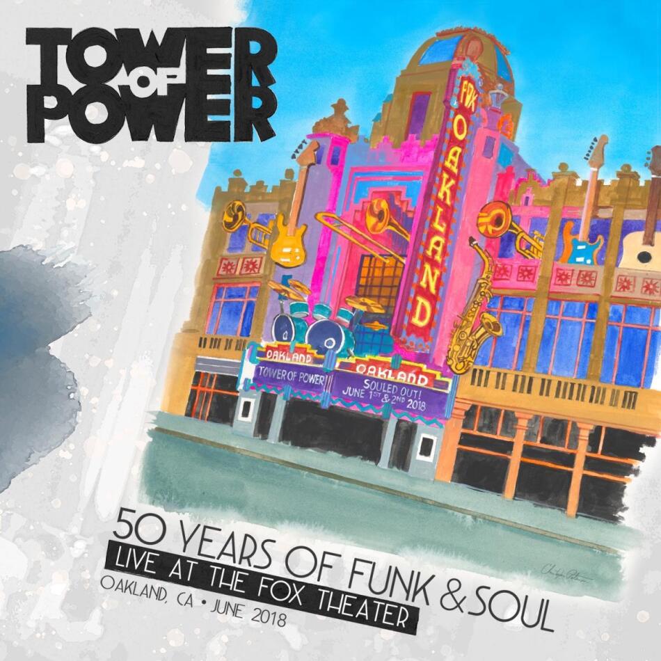 Tower Of Power - 50 Years Of Funk & Soul: Live At the Fox Theatre (2 CDs + DVD)