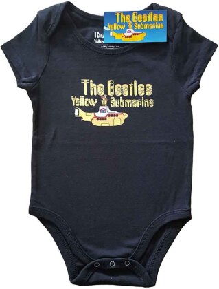 Beatles,The - Yellow Submarine Logo & Sub Baby (Black) Months