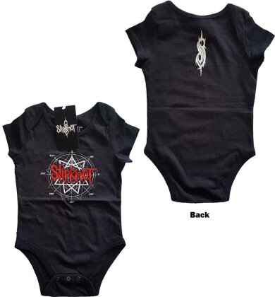 Slipknot - Star Logo (Black) Baby (Black) Months