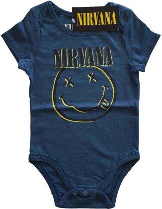 Nirvana Kids Baby Grow - Inverse Happy Face