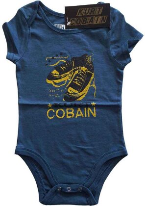 Kurt Cobain Kids Baby Grow - Laces
